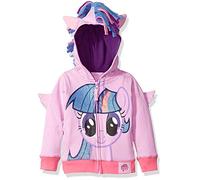My Little Pony Twilight Sparkle Glitter Hair Mädchens Purple Hoodie (Mädchens 16)