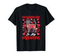 My Russian Blue is My Valentine Matching Dog Owner Kids T-Shirt
