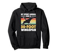 My Spirit Animal Has A 30 Foot Wingspan Pterodactyl Funny Pullover Hoodie