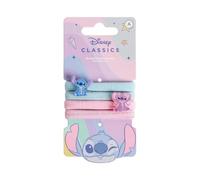 My sweety pop | 4 Stück Stitch Haargummis | Haargummis für Mädchen und Kinder | Frisierzubehör weich ohne Bruch | Geschenkidee Geburtstag Disney