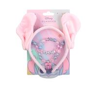 My sweety pop | Kinderschmuck-Set Stitch und Angel 3-teilig | Haarreif Plüsch Rosa Engelsohren Halskette und Armband sortiert | Geschenkidee Geburtstag Mädchen | Zubehör Kostüm Disney