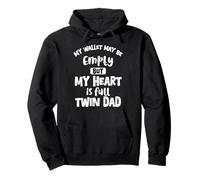 My Wallet May Be Empty But My Heart is Full Dad Pullover Hoodie