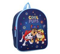 mybagstory 3D-Rucksack Paw Patrol Simply Special | Schulranzen für Kinder, Relief Chase und Marcus | Schulgepäck Kindergarten und Freizeit Blau | Kleine Tasche für Jungen, offiziell Paw Patrol