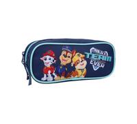 mybagstory Federmäppchen - Federmäppchen mit zwei Fächern - Kinder - Schule - Kindergarten - Kindergarten - Jungen - Größe 22 cm - Geschenkidee - Mädchen, Paw Patrol - Blau, Klassisch