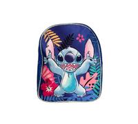 mybagstory Kindergarten-Rucksack Stitch Disney Jungle Be Happy | Kleine Schultasche, leicht und robust, Polyester 600D, 32 x 26 x 11 cm, 9 l, ideal für Schulanfang, Kinderkrippe und Ausflüge