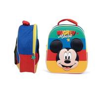 mybagstory - Kinderrucksack Mickey Mouse - Mehrfarbig - Schule - Kindergarten - Schulranzen Uni - verstellbare Träger - Geschenkidee - 32 cm, Mickey Mouse - Mehrfarbig, enfant