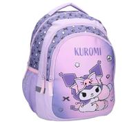 mybagstory | Kuromi-Rucksack, Violett, offiziell, Sanrio, Schulranzen, hohe Kapazität, für Mädchen der Grundschule, leichter und strapazierfähiger Kawaii-Rucksack, Geschenkidee für Schulanfang und
