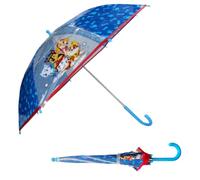 mybagstory Regenschirm für Kinder - Paw Patrol - Blau - Kindergarten - Urlaub - Regenschirm für Jungen - 73 cm - Geschenkidee - leicht - kompakt - manuelle Öffnung - strapazierfähig - Klemmschutz,