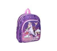 mybagstory - Rucksack 30 cm - leicht und robust - gepolsterte verstellbare Schultergurte - Reisetasche - Kindertasche - ideal für Kindergarten, Freizeit oder Ausflüge für Kinder, Unicorn Academy
