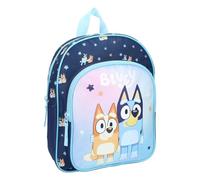 mybagstory - Rucksack 30 cm - leicht und robust - gepolsterte verstellbare Schultergurte - Reisetasche - Kindertasche - ideal für Kindergarten, Freizeit oder Ausflüge für Kinder, Bluey - Blau, enfant