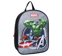 mybagstory Rucksack - Avengers - Grau - Kinder - Schule - Kindergarten - Krippe - Schulranzen für Jungen - Größe 29 cm - verstellbare Träger - Geschenkidee, grau, 29 cm