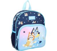 mybagstory - Rucksack Bluey blau 30 cm - leicht und robust - verstellbare gepolsterte Schultergurte - Reisetasche - Tasche für Mädchen - ideal für Kindergarten, Freizeit oder Ausflüge für Kinder