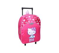 mybagstory - Rucksack mit Rollen für Mädchen Hello Kitty Rosa - Kinder - Schule - Kindergarten - Kindergarten - Mädchen - 33 cm - verstellbare Träger - Rollen - Geschenkidee, Hello Kitty, Rosa, Enfant