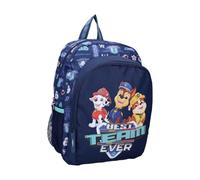 mybagstory Rucksack Paw Patrol Best Team Ever | Schulranzen für Kinder 2 Fächer blau | Schultasche für Kindergarten und Grundschule | Design Chase Marshall Rubble | Ideal Geschenk und Reise