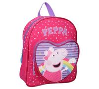 mybagstory - Rucksack - Peppa Pig - Rosa - Kind - Schule - Vorschule - Kindertagesstätte - Grundschule - Mädchen-Schulranzen - Größe 31 cm - Verstellbare Träger - Geschenkidee