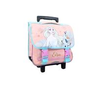 mybagstory Schulranzen mit Rollen, Trolley - Die Eiskönigin - Kinder - Schule - Grundschule - Kindergarten - Schulranzen für Mädchen - Größe 38 cm - verstellbare Träger - Rollen - Geschenkidee