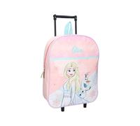 mybagstory - Trolleytasche für Mädchen - Die Eiskönigin - Kinder - Schule - Kindergarten - Schulranzen für Mädchen - Größe 39 cm - keine Träger - Rollen - Geschenkidee, Die Eiskönigin - Rosa, enfant