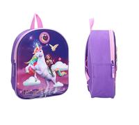 mybagstory - Unicorn Academy Kinderrucksack 3D 32x26x11cm - Leichter Kindergartenrucksack mit 1 Reißverschlussfach - Schulranzen klein