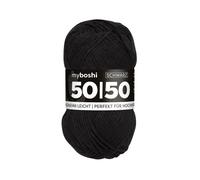 MyBoshi 50/50 50g Fb. 996 schwarz (7,98 € pro 100 g) Farbe:Farbe 996 schwarz
