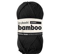 MyBoshi Bamboo 50g 296 schwarz (5,98 € pro 100 g) Farben:296 schwarz