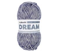 MyBoshi Dream Melange Wolle 50g 003 ozean (14,98 € pro 100 g) Farben:003 ozean