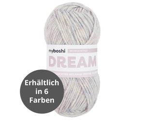 MyBoshi Dream Melange Wolle 50g in allen Farben (14,98 € pro 100 g)