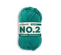 myboshi Häkel- und Strick-Garn No.2 mit Kapok-Faser leichtes Garn 2230 smaragd