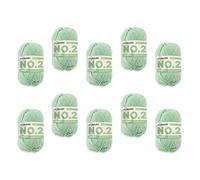 myboshi Häkel- und Strickgarn | Modell: No.2 mit Kapokfaser | leichtes Garn | 10-fädiges Knäuel | 2270 Mint