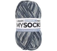 MyBoshi mysocks Merino 100g Farbe 73404 Silberblatt (6,79 € pro 100 g) Farbe:Farbe 73404 Silberblatt