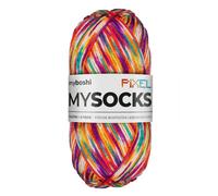 MyBoshi mysocks Pixel 150g W74004 - Spark (7,19 € pro 100 g) Farbe:W74004 - Spark