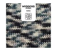 MyBoshi mysocks Pixel 150g W74005 - Rara (6,66 € pro 100 g) Farbe:W74005 - Rara