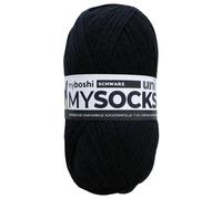 MyBoshi mysocks uni 100g W76796 schwarz (6,79 € pro 100 g) Farbe:W76796 schwarz