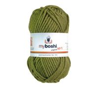 MyBoshi No.1 Häkel- und Strickgarn 50g Farbe 125 Olive (6,98 € pro 100 g) Farbe:Farbe 125 Olive
