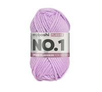 MyBoshi No.1 Häkel- und Strickgarn 50g Farbe 161 Flieder (6,98 € pro 100 g) Farbe:Farbe 161 Flieder