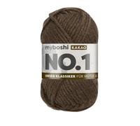 MyBoshi No.1 Häkel- und Strickgarn 50g Farbe 174 Kakao (6,98 € pro 100 g) Farbe:Farbe 174 Kakao