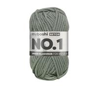 MyBoshi No.1 Häkel- und Strickgarn 50g Farbe 197 Beton (6,98 € pro 100 g) Farbe:Farbe 197 Beton