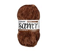 myboshi Samt, 100% Polyester 100g/100m, 100% vegan in verschiedenen Farben