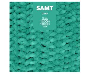 MyBoshi Samt Amigurumi-Wolle 100g Farbe 854 Dino (5,39 € pro 100 g) Farbe:Farbe 854 Dino