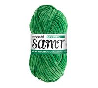 MyBoshi Samt Amigurumi-Wolle 100g Farbe 827 Frosch (5,39 € pro 100 g) Farbe:Farbe 827 Frosch