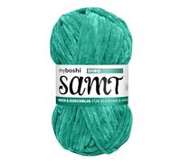 myboshi Samt Amigurumi-Wolle 100g (100% Polyester, 100 m) Farbe 854 Dino