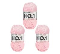 MyBoshi No.1 Häkel- und Strickgarn Set 3x50g Rose 142 (7,79 € pro 100 g) Farbe:Rose 142