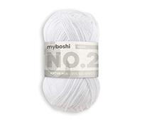 myboshi Woll-Modell: No.2, mit Kapok Weiß