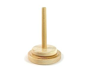 myboshi Wollabwickler Basic, Buche massiv, hochwertiges Metallkugellager, handgefertigt, Made in Germany Buche, Basic