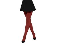 MYCHICLEGS - Blickdichte Damenstrumpfhose aus Microfaser, 60 DEN - Siena-Erde - M