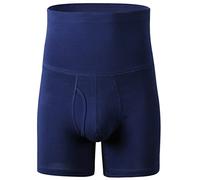 MYENA Herren Body Shaper Shorts 4XL-6XL, hochtaillierte Body Shaper Panty Bummach Control Shorts Elastische Oberschenkel schlanker Shapewear-Slip-Taille Abnehmen,D,L