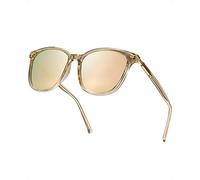 Myiaur Polarisierte Sonnenbrillen Damen Groß, UV400 Schutz Brille Verspiegelte Klassische Sonnenbrille