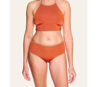 MYMARINI Wendbare Shorts Shine mit Shape-Effect aus ECONYL Papaya-Cassis L