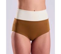MYMARINI Wendbare Surfshorts mit Shape-Effect aus ECONYL argan-umber-white (braun) L