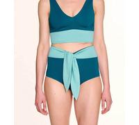 MYMARINI Wendbare Wonder Shorts mit Shape-Effect aus ECONYL Eucalyptus-Petrol M