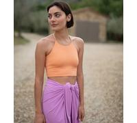 MYMARINI Wendbares Gracetop Shine mit Shape-Effect aus ECONYL Melon-Taffy L